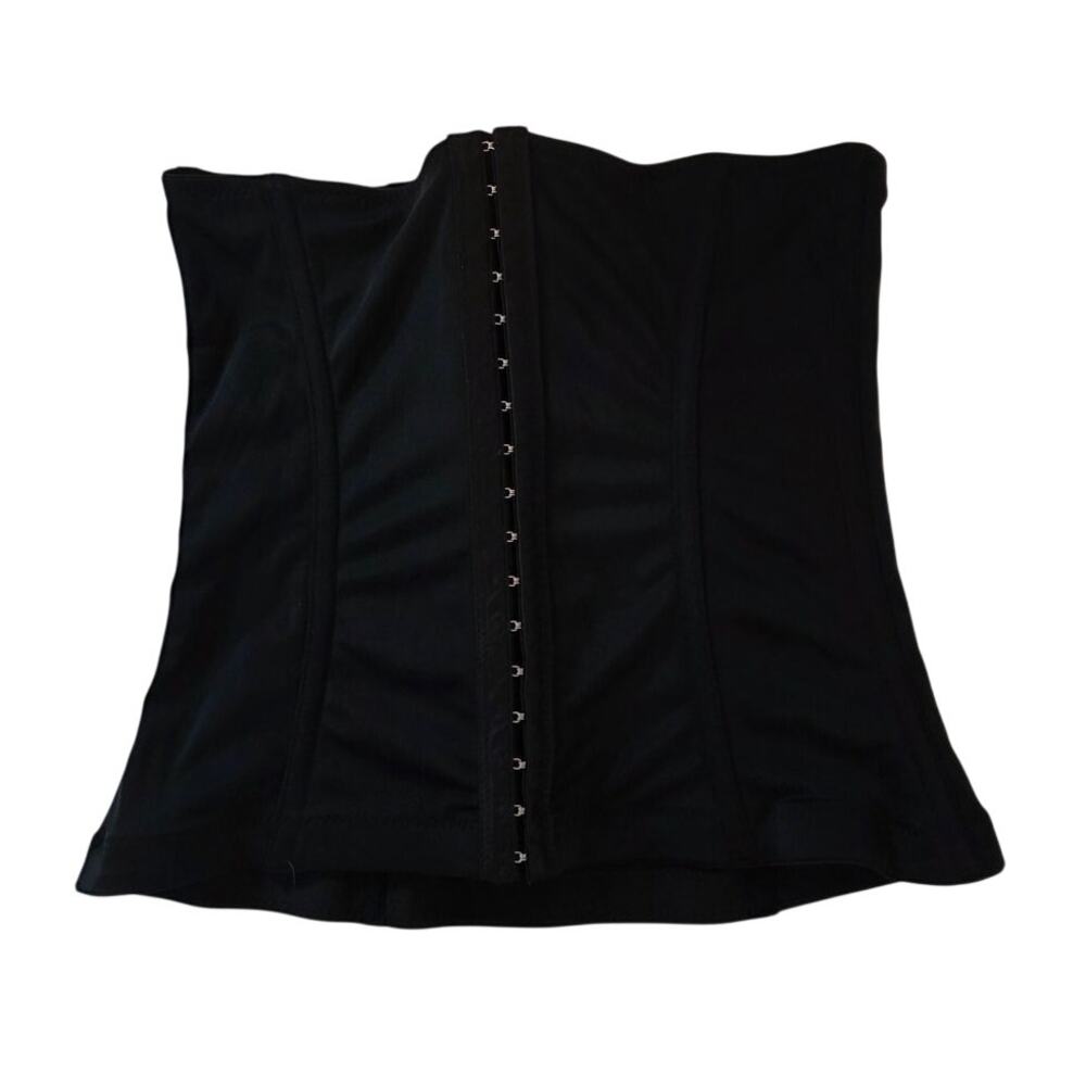 Dreamwear Black Corset Womens L Minimalist Simple Basic Victorian Goth Vampire